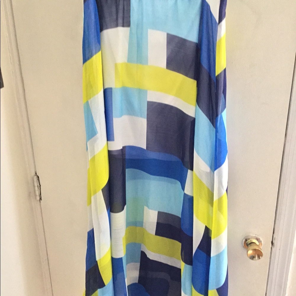 Elastic waist pull on maxi  skirt - Picture 2 of 8